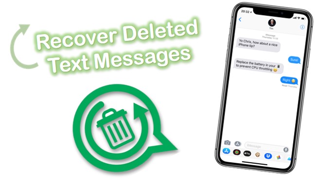 how to recover deleted text messages on iphone
